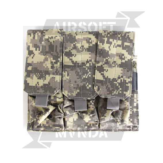 PORTACARGADOR TRIPLE MOLLE ACU DIGITAL