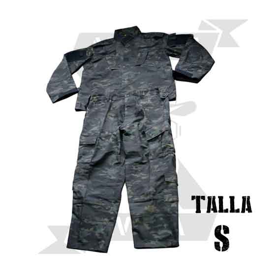UNIFORME DRAGONPRO AU001 MC NEGRO (S)