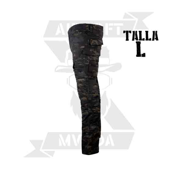 PANTALON DRAGONPRO G2 COMBAT MC NEGRO (L) - Imagen 3