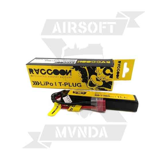 BATERIA RACCOON PRO 11.1V 1000mAh25/50C 1 STICK