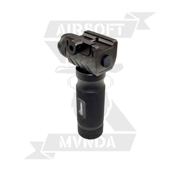 EMPU&Ntilde;ADURA TACTICAL CON LINTERNA LED NEGRA  - Imagen 2