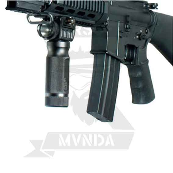 EMPU&Ntilde;ADURA TACTICAL CON LINTERNA LED NEGRA  - Imagen 4