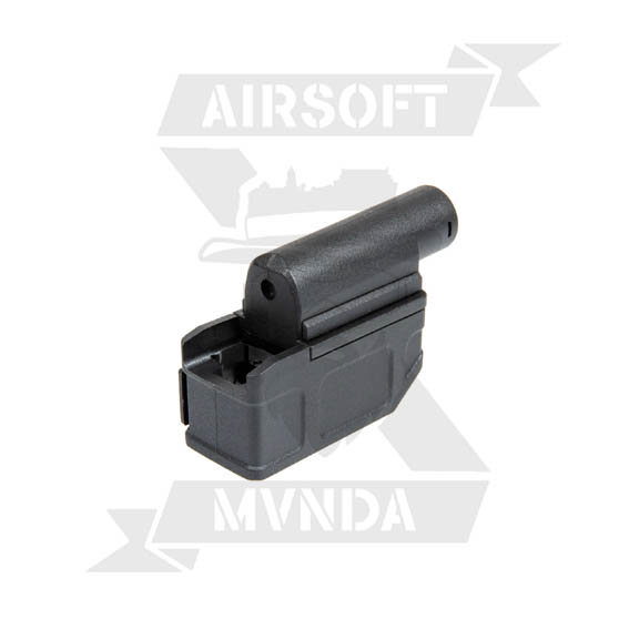 ADAPTADOR CARGADOR M4 PARA ESCOPETA NEGRO - Imagen 2