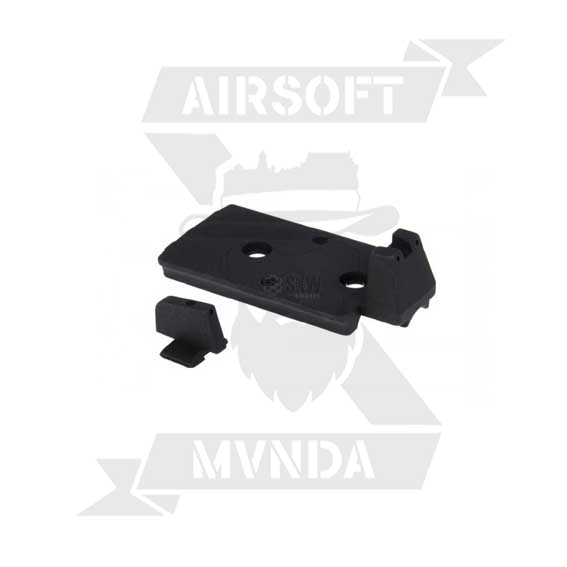 MIRAS Y BASE RMR LUDUS SECUTOR NEGRO - Imagen 2