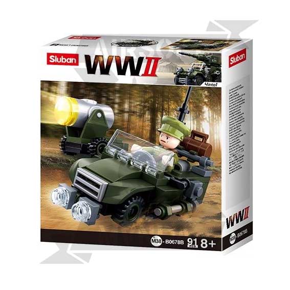 MU&Ntilde;ECO SLUBAN ARMY JEEP 91PCS VERDE