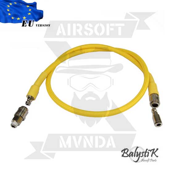 LINEA HPA BALYSTIK EU AMARILLA + TETINA MACHO EU + ACOPLADOR 1/8 NPT MACHO EU