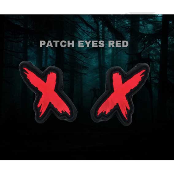PARCHE 3D EYES ROJOS