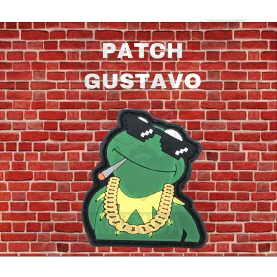 PARCHE 3D RANA GUSTAVO