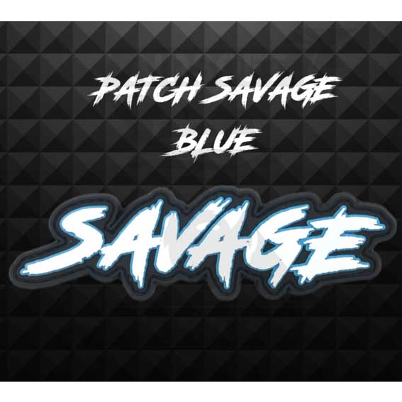 PARCHE 3D SAVAGE AZUL