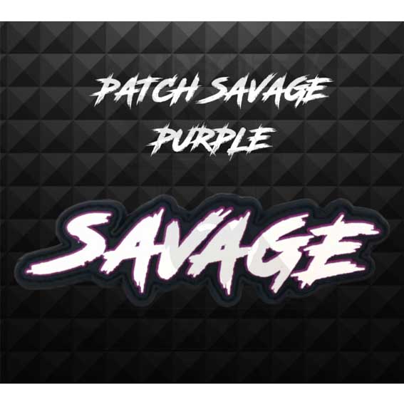 PARCHE 3D SAVAGE VIOLETA
