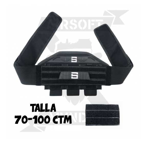 SS CINTURON SPORT BELT PRO BLACK TALLA 70ctm-100ctm