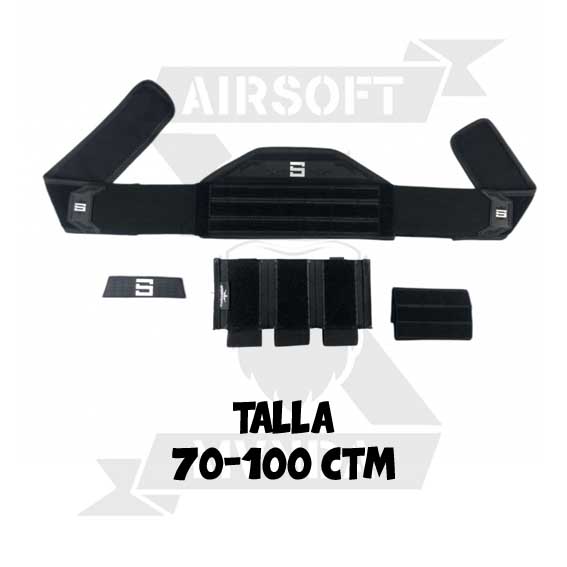 SS CINTURON SPORT BELT PRO BLACK TALLA 70ctm-100ctm - Imagen 2