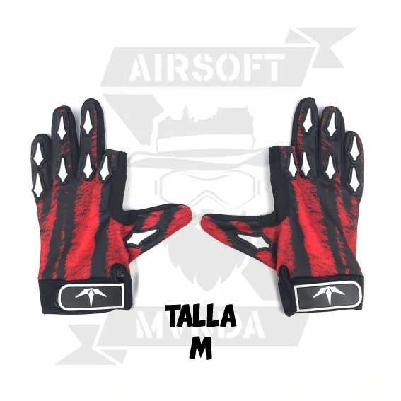 GUANTES SPEEDSOFT TIGER ROJO (M)