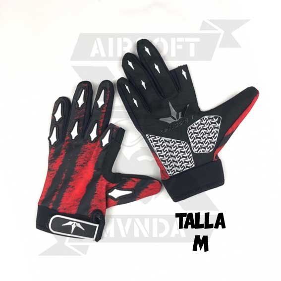 GUANTES SPEEDSOFT TIGER ROJO (M) - Imagen 2