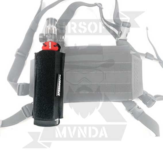 POUCH TANQUE HPA VERTICAL IS NEGRO - Imagen 2