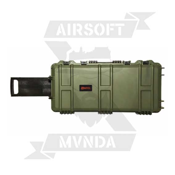 MALETA NUPROL IMPERMEABLE 75x33x13cm ESPUMA PRECORTADA VERDE